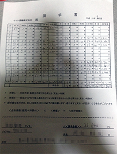 今月のクロネコメイト出来高