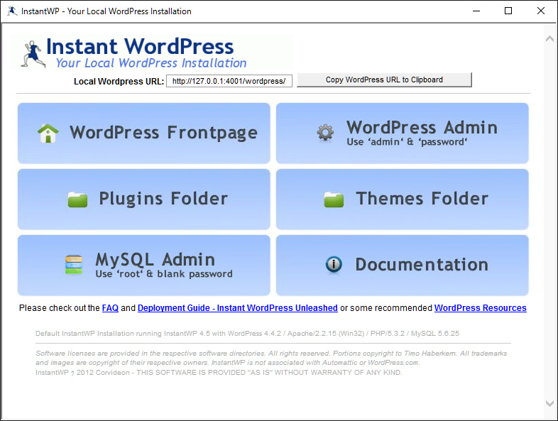 Instant WordPressのデフォルトブラウザ変更でプロセスが残る